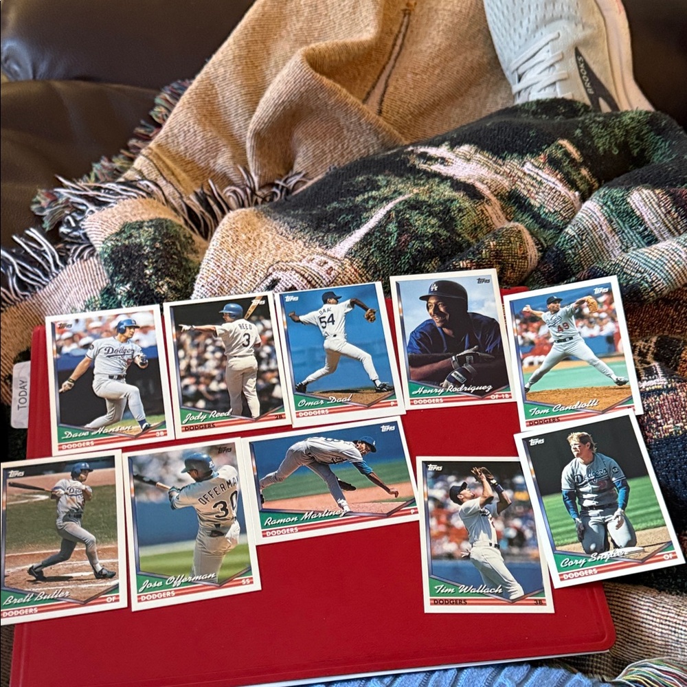 Topps Baseball Cards - Dodgers